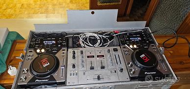 Pioneer cdj400 consolle completa