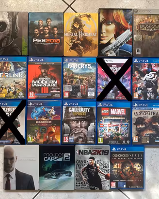 Giochi Ps4 / Xbox One / Xbox 360 / Steelbook