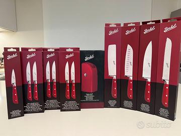 Ceppo Berkel con set coltelli completo e originale