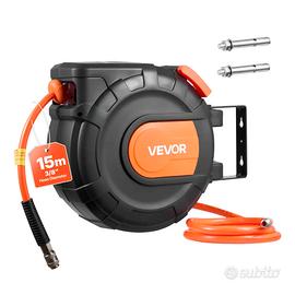 Avvolgitubo per Tubi ad Aria Compressa per Garage