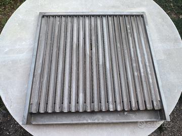 Griglia in acciaio inox per barbecue 