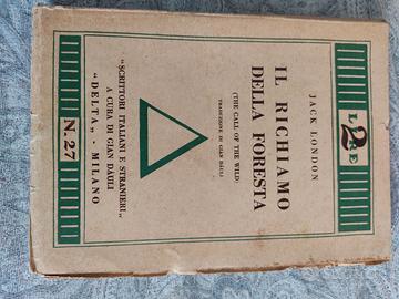 Libro vintage "Il richiamo della foresta" di Jack