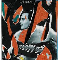 Mimmo rotella decollage pezzo unico 1989!!!