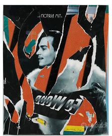 Mimmo rotella decollage pezzo unico 1989!!!