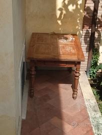 Tavolo legn massello arte povera