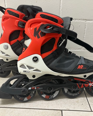 Pattini in linea/rollerblade K2 Boa, uomo, taglia