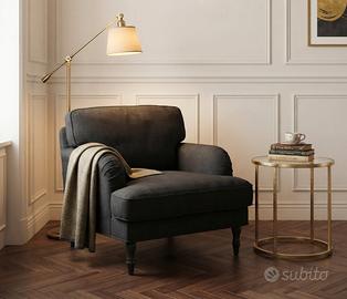 poltrona oversize da lettura stocksund verde bosco