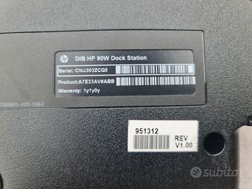 Dock Station 90W 951312 per Hp Zbook 17” G2
