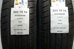 2 GOMME 225 70 16 ECOVISION BR1924