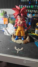 Statuina Action figure Cell shading Goku Ssj4