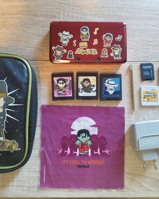 Bundle Nintendo 3DS+Set Michael Jackson+5 giochi