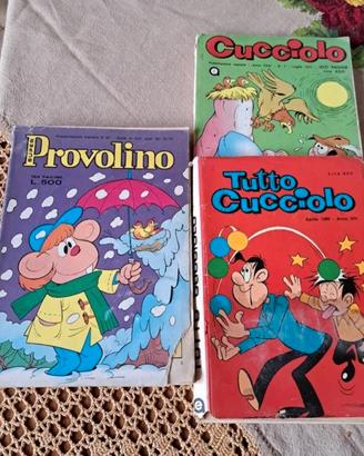 fumetti "cucciolo e provolino"