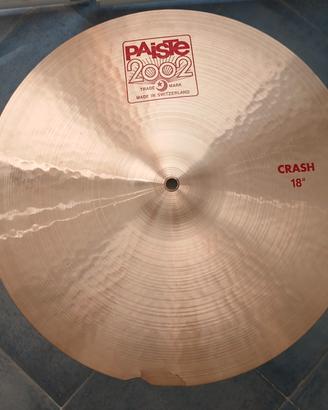 Piatto Crash 18" Paiste 2002