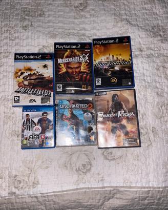 Lotto giochi ps2/ps3/psvita leggere descrizione