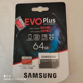 MICRO SCHEDA SDDXC + MEMORY CARD