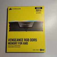 CORSAIR VENGEANCE RGB DDR5 32GB (2x16GB) DDR5 6000