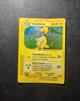 Ampharos Holo - Carte Pokemon Aquapolis 