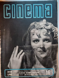 Riviste Cinema - prima serie - lotto annata 1937
