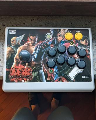 tekken 6 per xbox 360  con wireless fighting stick