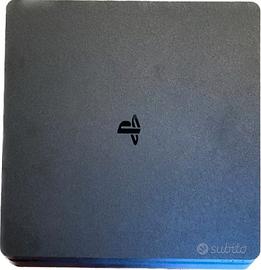 Sony PlayStation 4 Slim 500GB Console - Jet Black.