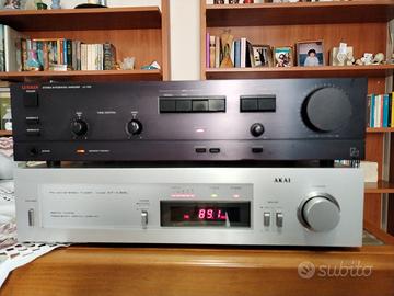 LUXMAN  e  AKAI 