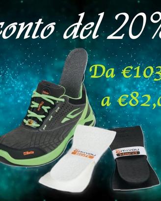 Scarpe antinfortunistiche FitEVOLUTION tg.41,43