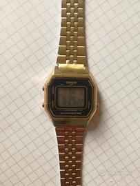 orologio Casio da donna color oro