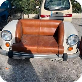 Divano di design da muso auto d'epoca vintage - Au