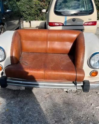 Divano di design da muso auto d'epoca vintage - Au