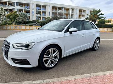 Audi a3 Sportback 2.0 bianca