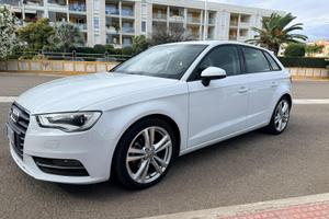 Audi a3 Sportback 2.0 bianca
