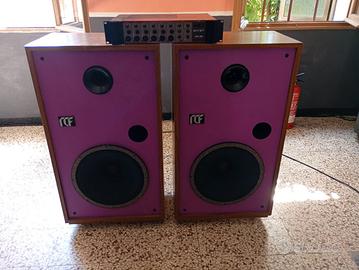 Amplificatore e casse rcf (1metro) 