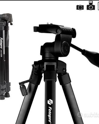 Treppiede per telecamere digitali e fotocamere
