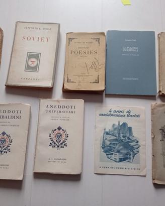 9 libri antichi e rari
