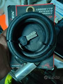 Lucchetto antifurto a spirale Mvtek 120 cm bicicle