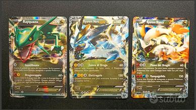 Lotto di 3 carte Pokemon EX