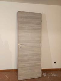 Porta da interno Rovere Grigio Nuova Battente DX