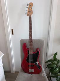 Fender Jazz Bass Active Deluxe Candy Apple Red