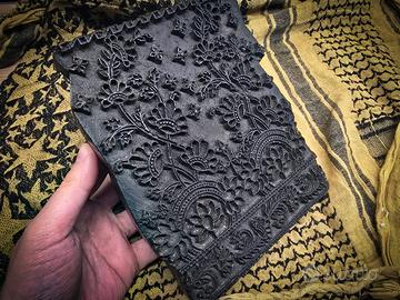 Matrice legno India stampa tessuti