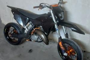 KTM exc 125 motard/enduro TARGATA