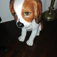 Soprammobile ceramica vintage cane