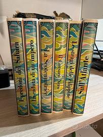 Emilio salgari collezione sei libri mursia
