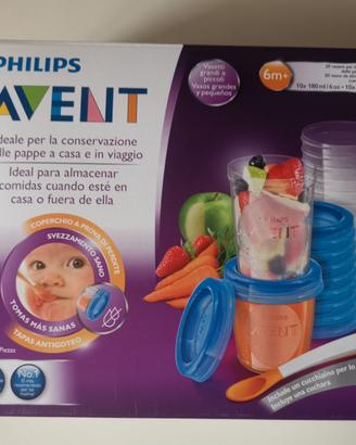 Avent Philips vasetti per la conservazione pappe