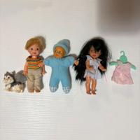 Set barbie family vintage