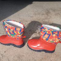 Stivaletti bambini galosce dopo sci 27