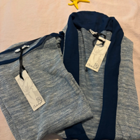 Set cardigan e maglia