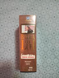 videocassette Balla coi Lupi, Kevin Costner 