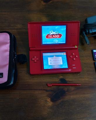 Nintendo DS Lite Rosso - Set Vintage Completo & Pr
