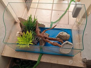 acquario tartarughiera terrario 50x30
