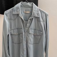 camicia jeans zara